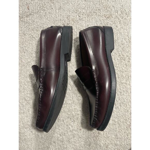 Nunn Bush Dress Shoes Men\'s Size 11.5m Brown Loafers Leather 84109-601 Slip On main image 4